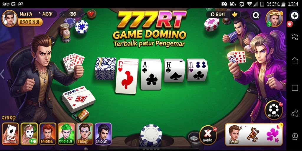 Tampilan gameplay seru dalam 777RT dengan desain menarik.