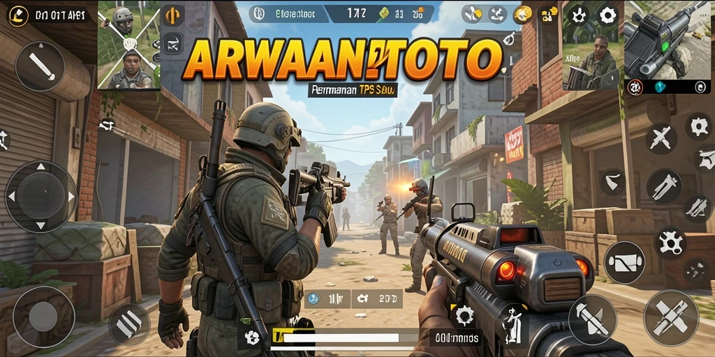 Tampilan gameplay seru dan menegangkan dari ARWANATOTO.