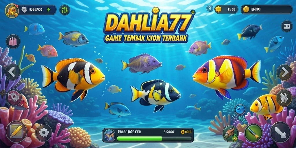 Tampilan gameplay seru dalam DAHLIA77 dengan grafis menawan.
