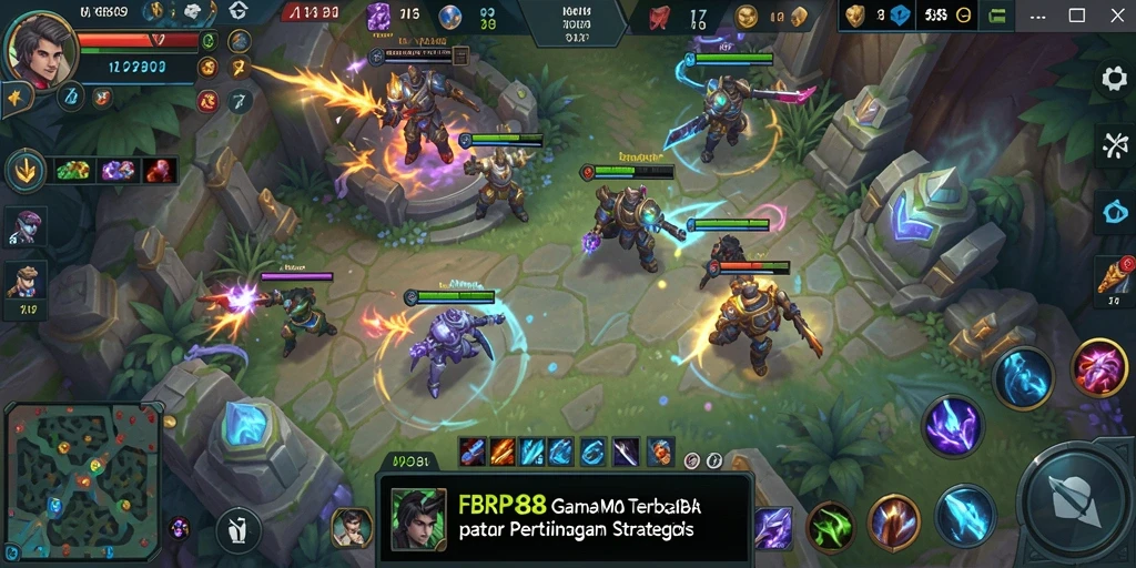 Gameplay menarik FBRP88 dengan beragam karakter hero.