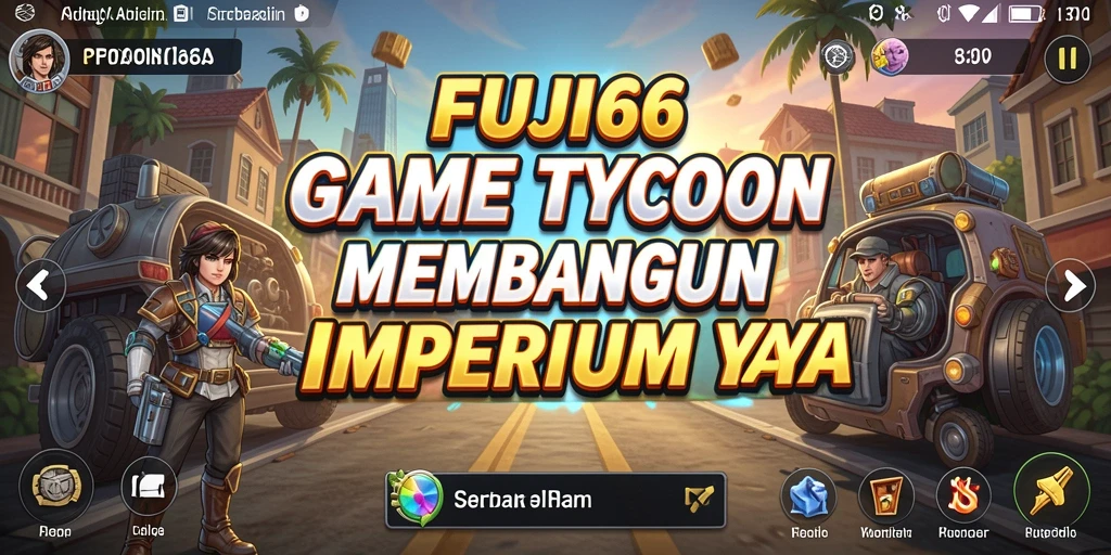 Tampilan gameplay Tycoon yang menarik dalam FUJI66.