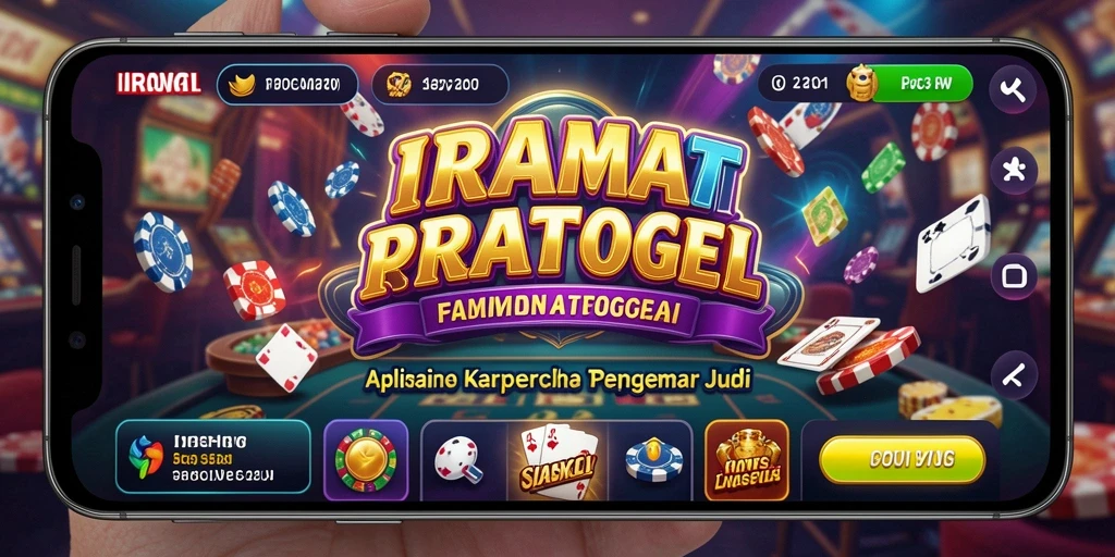 Tampilan gameplay seru dari IRAMATOGEL di aplikasi Kasino.