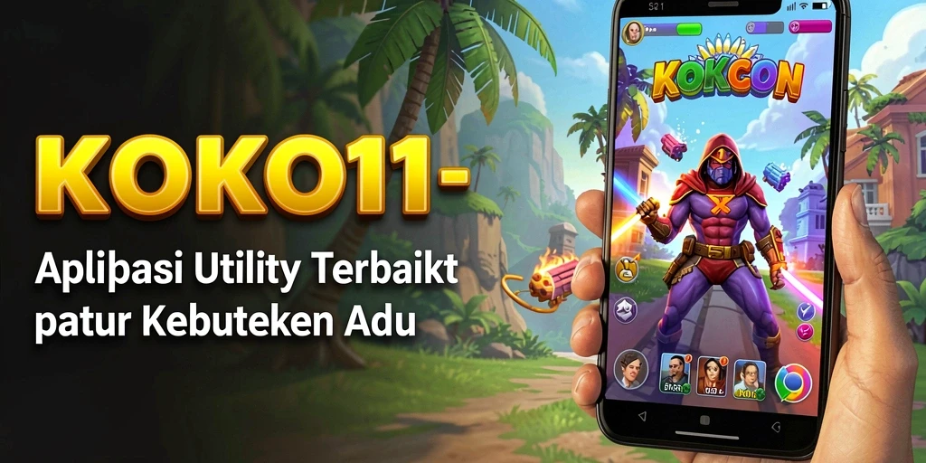 Tampilan antarmuka aplikasi KOKO11 yang modern dan efisien.