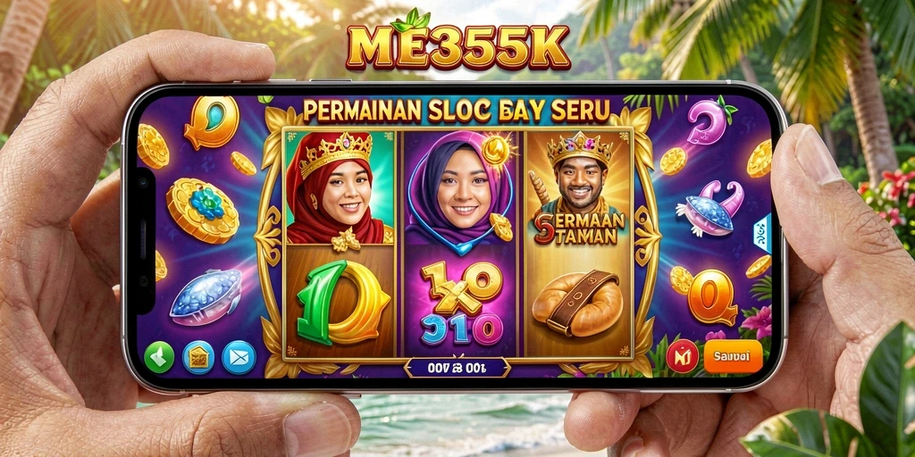 Gameplay seru dari ME355 dengan tema Slot yang menarik.