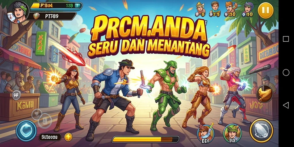 Tampilan gameplay PT89 yang seru dan menarik dalam kategori Arcade.