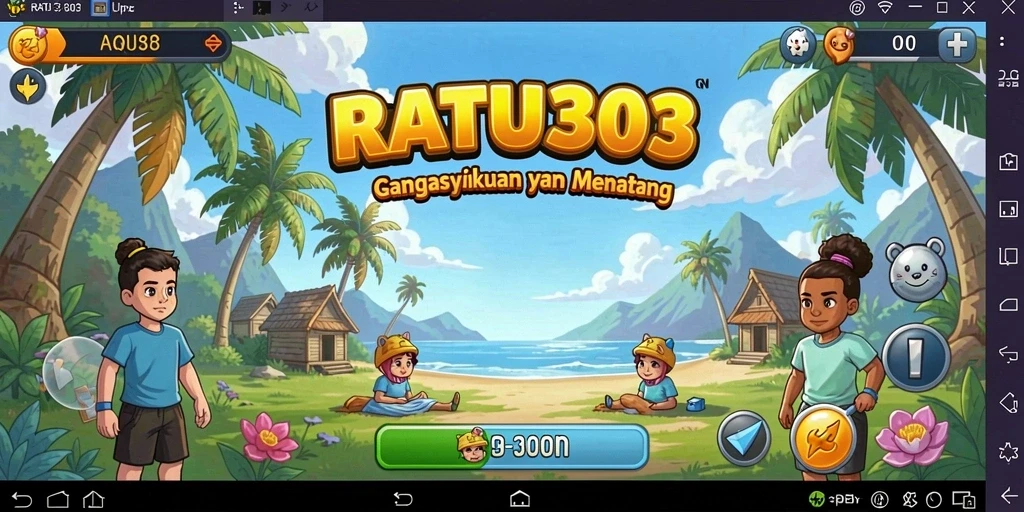 Tampilan menarik dari gameplay RATU303 dengan elemen Idle yang menarik.