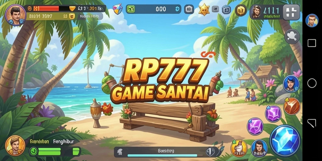 Tampilan gameplay RP777 yang seru dan penuh warna.