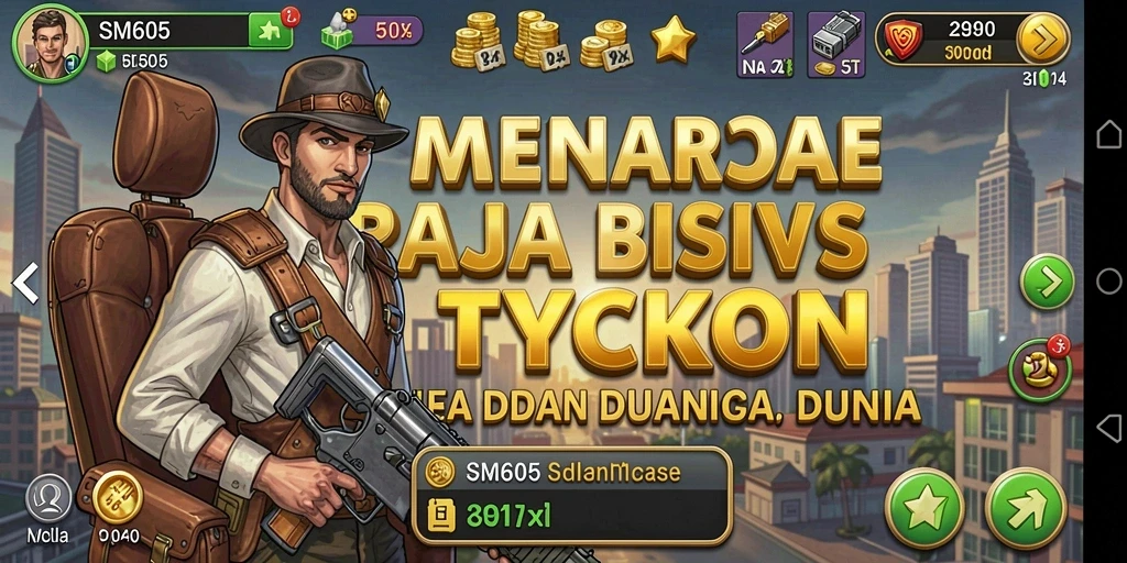 Tampilan gameplay SM605 yang menarik dan menantang bagi para pemain Tycoon.