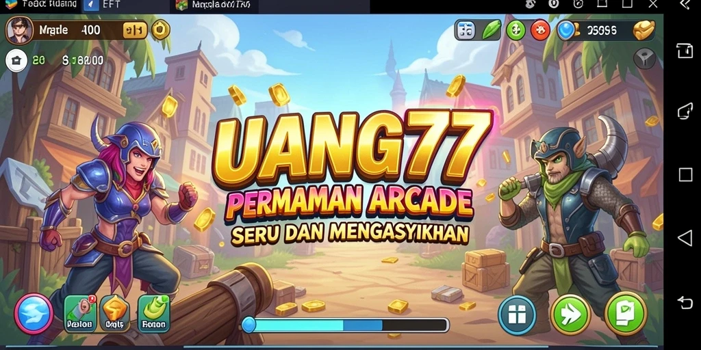 Tampilan gameplay menarik dari UANG77 yang penuh dengan tantangan.