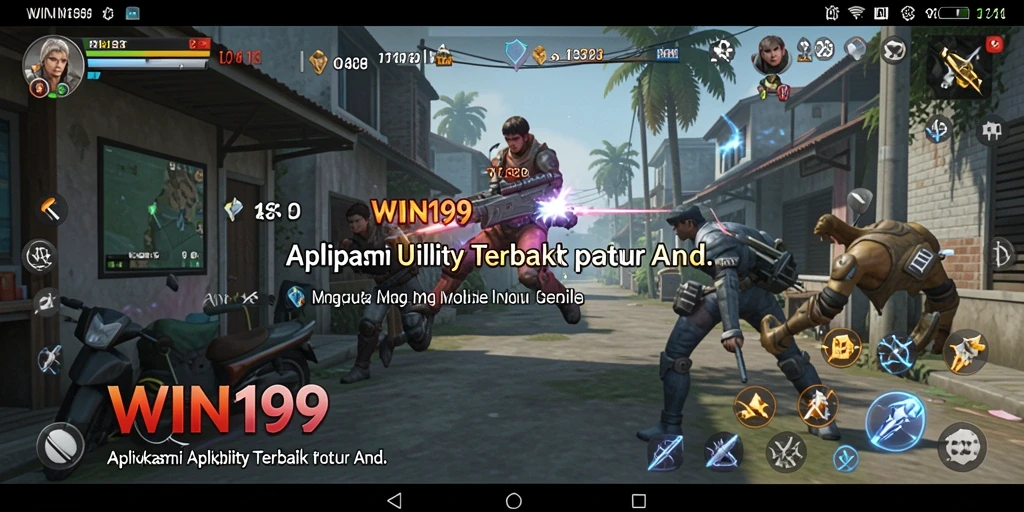 Tampilan antarmuka WIN199 yang sederhana dan fungsional.