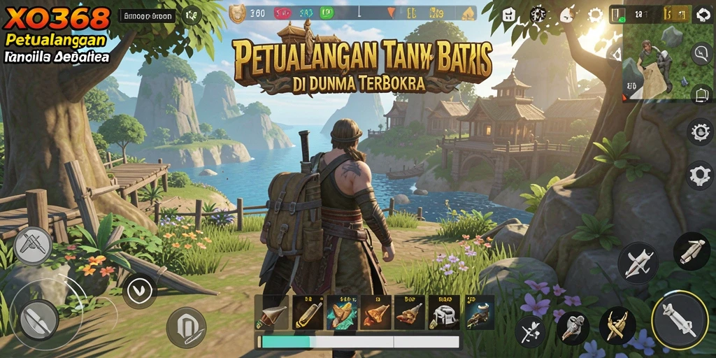 Gameplay seru di dunia terbuka XO368 yang penuh petualangan.