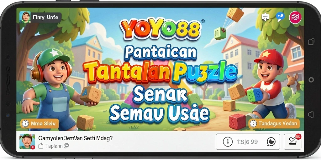 Tampilan gameplay utama YOYO88 yang menarik dan penuh tantangan.